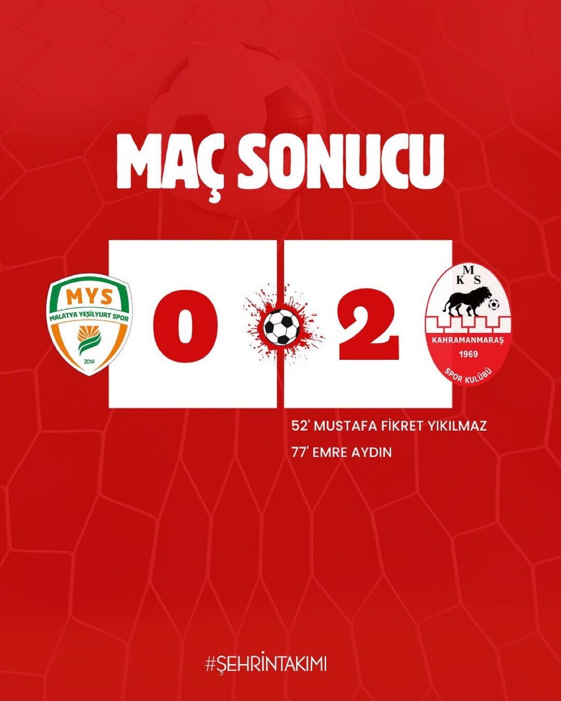 Kahramanmaraşspor’dan deplasmanda sezonun ilk galibiyeti: 2-0’lık net skor-1