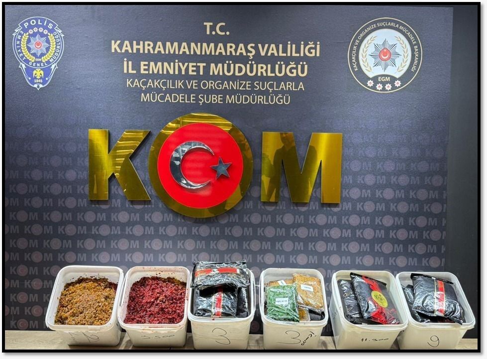 Kahramanmaraş Polisi Kaçakçılığa Darbe Vurdu (1)