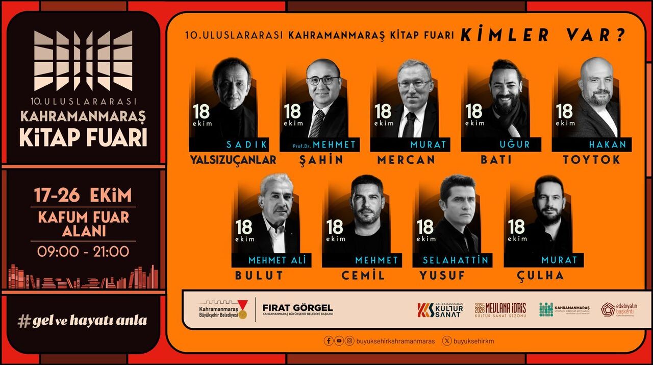 Kahramanmaraş’ta 10. Uluslararası Kitap Fuarı Başlıyor (1)