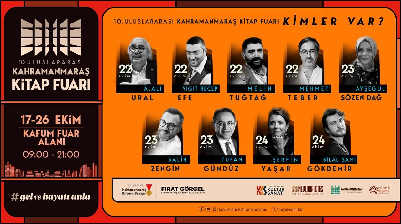 Kahramanmaraş’ta 10. Uluslararası Kitap Fuarı Başlıyor (3)