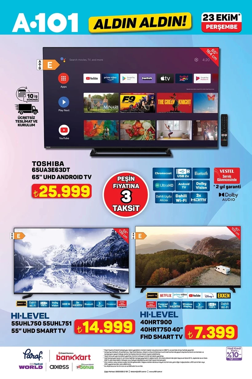 Kahramanmaraş'ta A101’E Motosiklet Geliyor! 23 Ekim İndirim Kataloğu Şaşırttı (5)