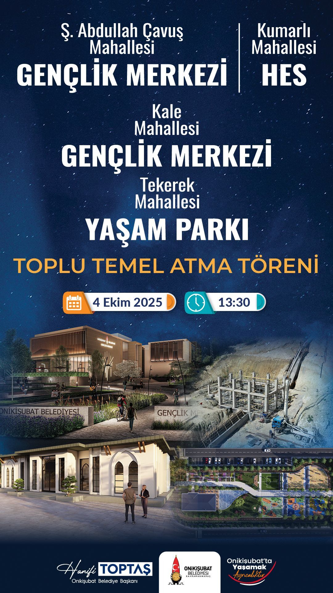 Kahramanmaraş’ta Bugün 4 Önemli Projenin Temeli Atılacak (2)