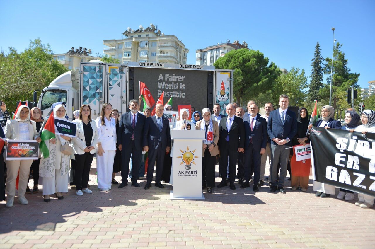 Kahramanmaraş’ta “Gazze İçin Sessiz Çığlık” Etkinliği Düzenlendi (3)