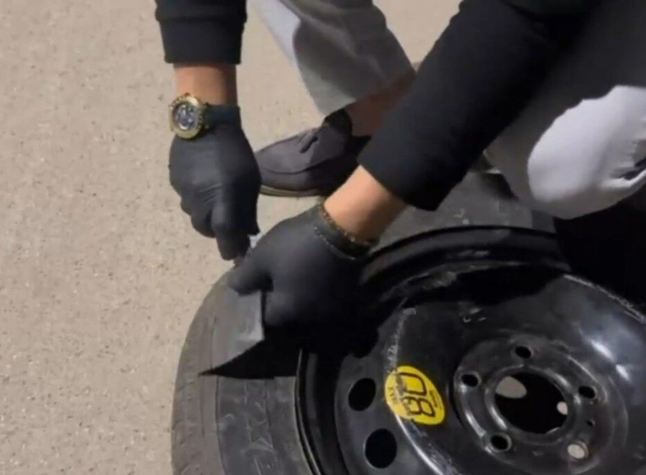 Kahramanmaraş'ta Yedek Lastikten Yasaklı Madde Çıktı 2 Tutuklama (3)