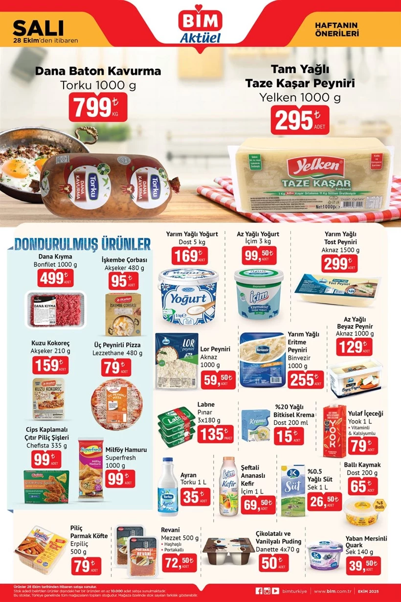 Kahramanmaraş’taki Bi̇m’lerde 28 31 Ekim Aktüel Ürünler Listesi Açıklandı (6)