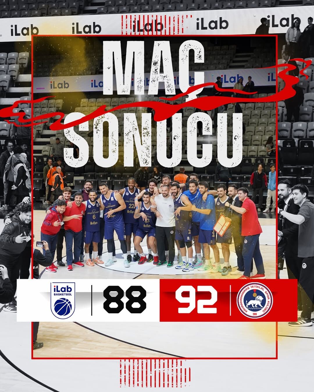 Kipaş İstiklalspor, Ilab Basketbol Karşısında Kritik Galibiyet Aldı-1