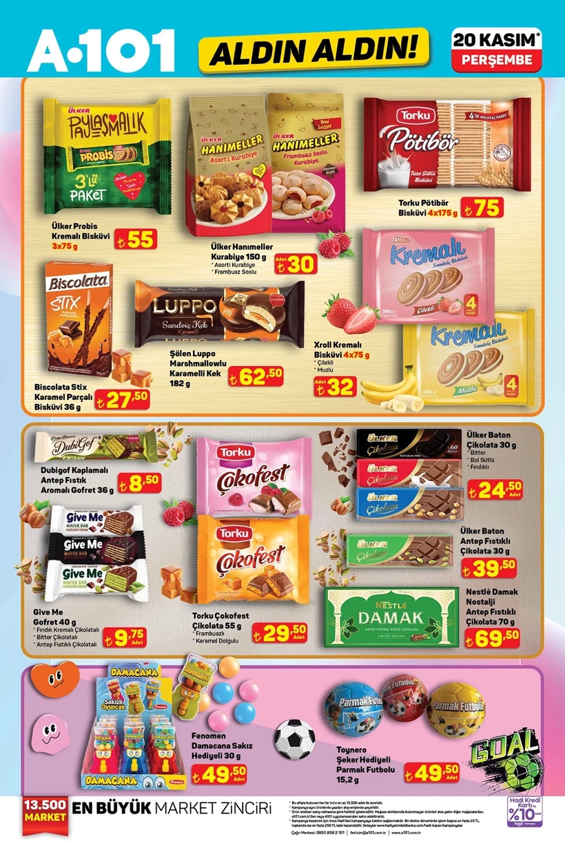 20 Kasım 2025 A101 Aktüel Ürünler Fobem Android Tv 8.499 Tl (2)