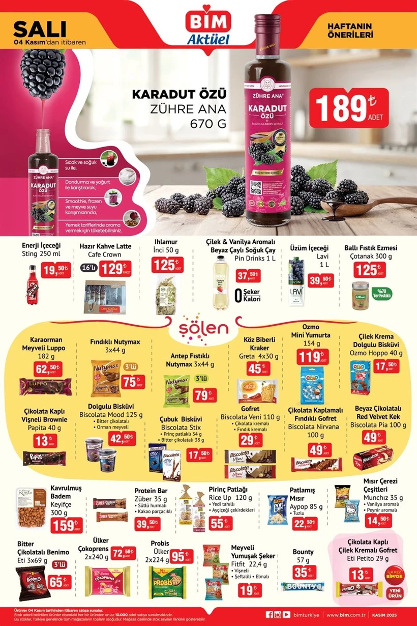 4 Kasım Salı Bi̇m Aktüel Ürünleri Yayınlandı Kaşar Peyniri Ve Pirinç İndirimi (4)