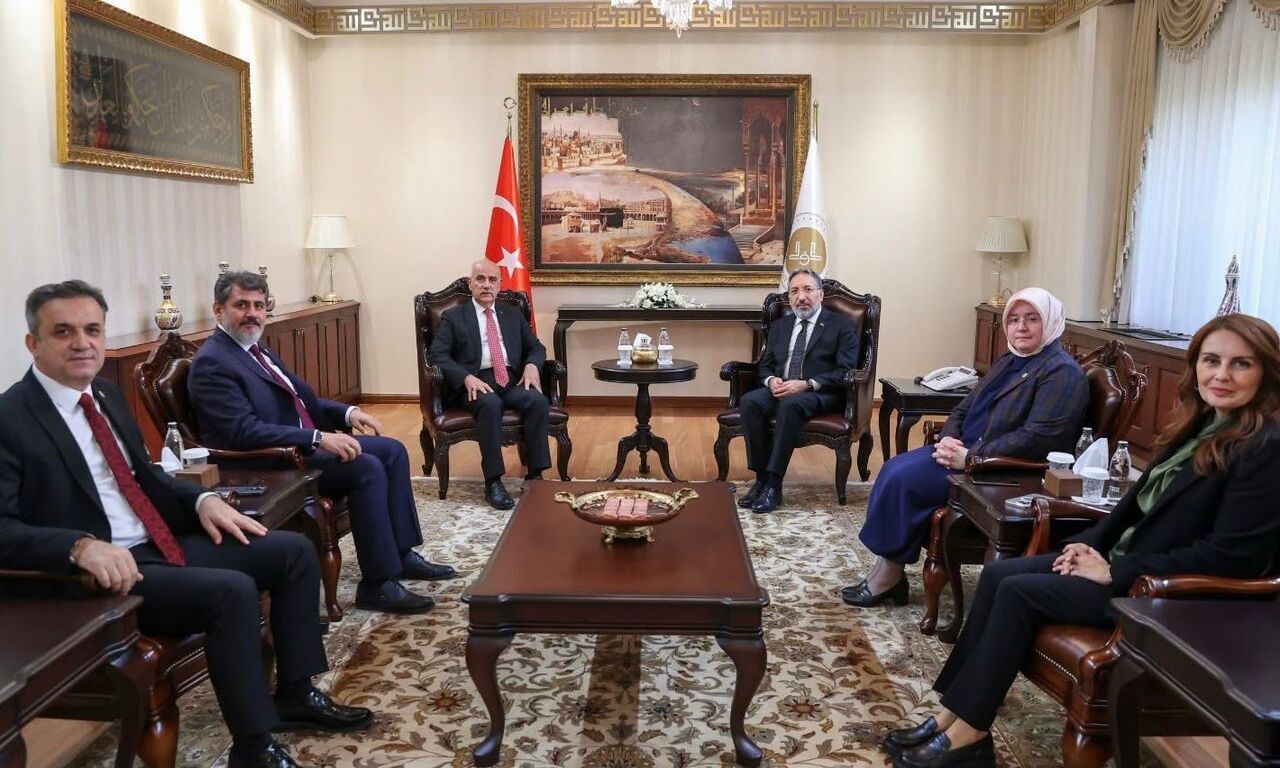 Ak Parti Kahramanmaraş Heyetinden Diyanet İşleri Başkanı Prof. Dr. Safi Arpaguş’a Ziyaret (2)