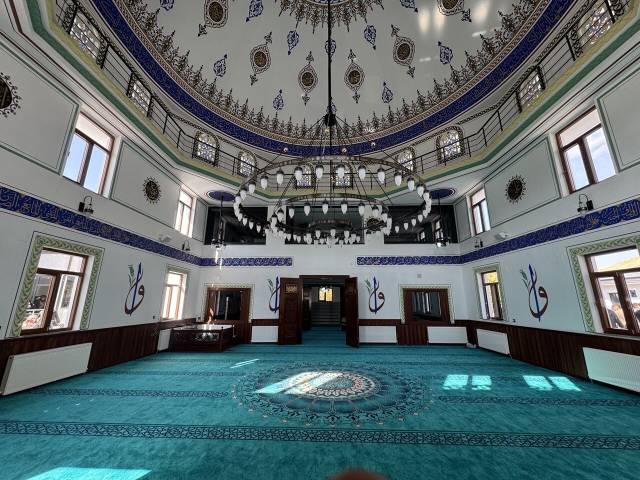 Kahramanmaraş Elbistan’da Yusuf Gül Camii Dualarla Açıldı (1)