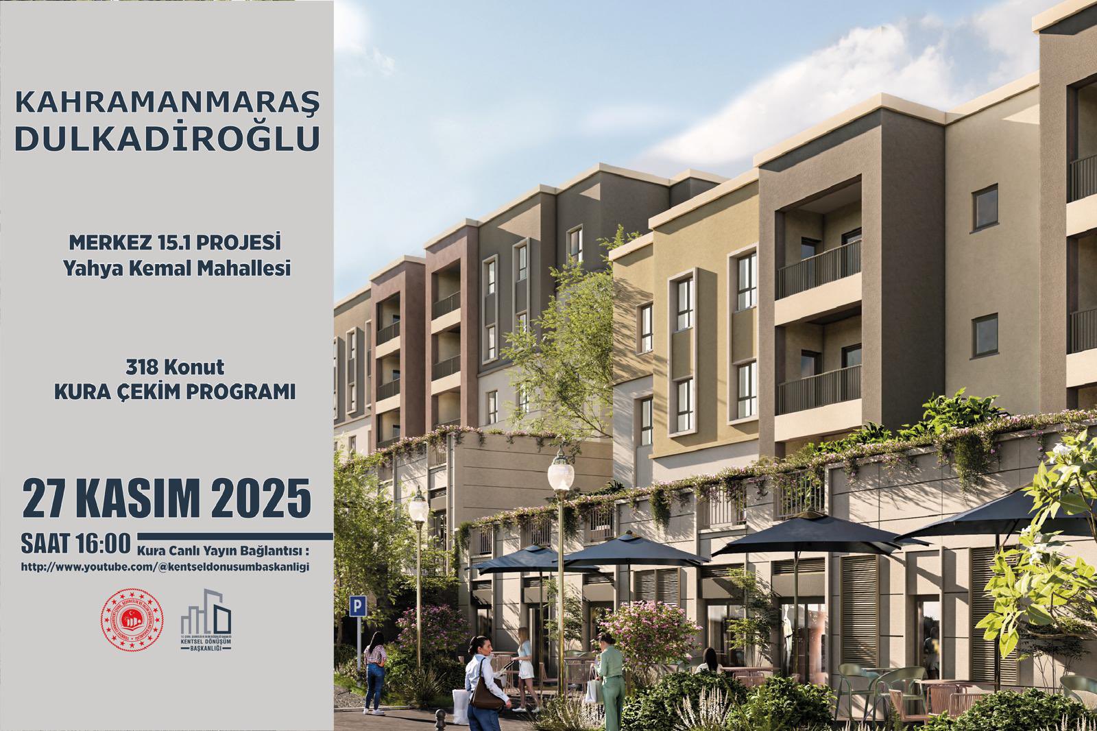 Kahramanmaraş’ta 318 Konutun Kura Çekimi Yarın Yapılacak-1