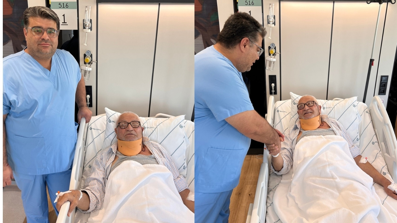 Kahramanmaraş’ta 86 Yaşındaki Hasta Platinsiz Omurga Ameliyatıyla Ayağa Kalktı (3)