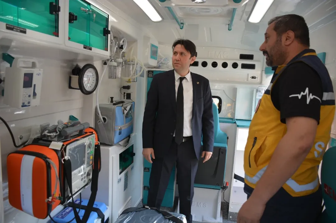 Kahramanmaraş’ta 9 Yeni Ambulans Hizmete Girdi (3)