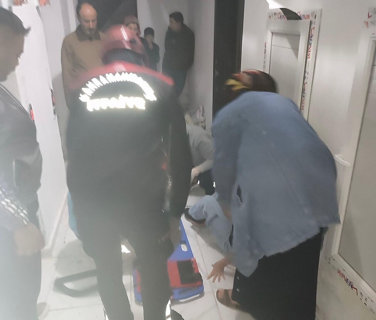 Kahramanmaraş’ta Apartman Asansörü 6. Kattan Düştü2