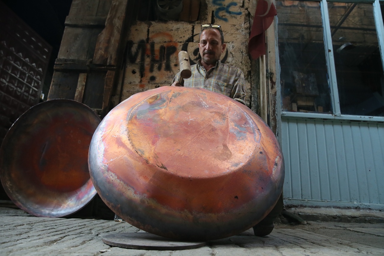 Kahramanmaraş’ta Bakırcılık Yapan Sadece 3 Usta Kaldı (2)