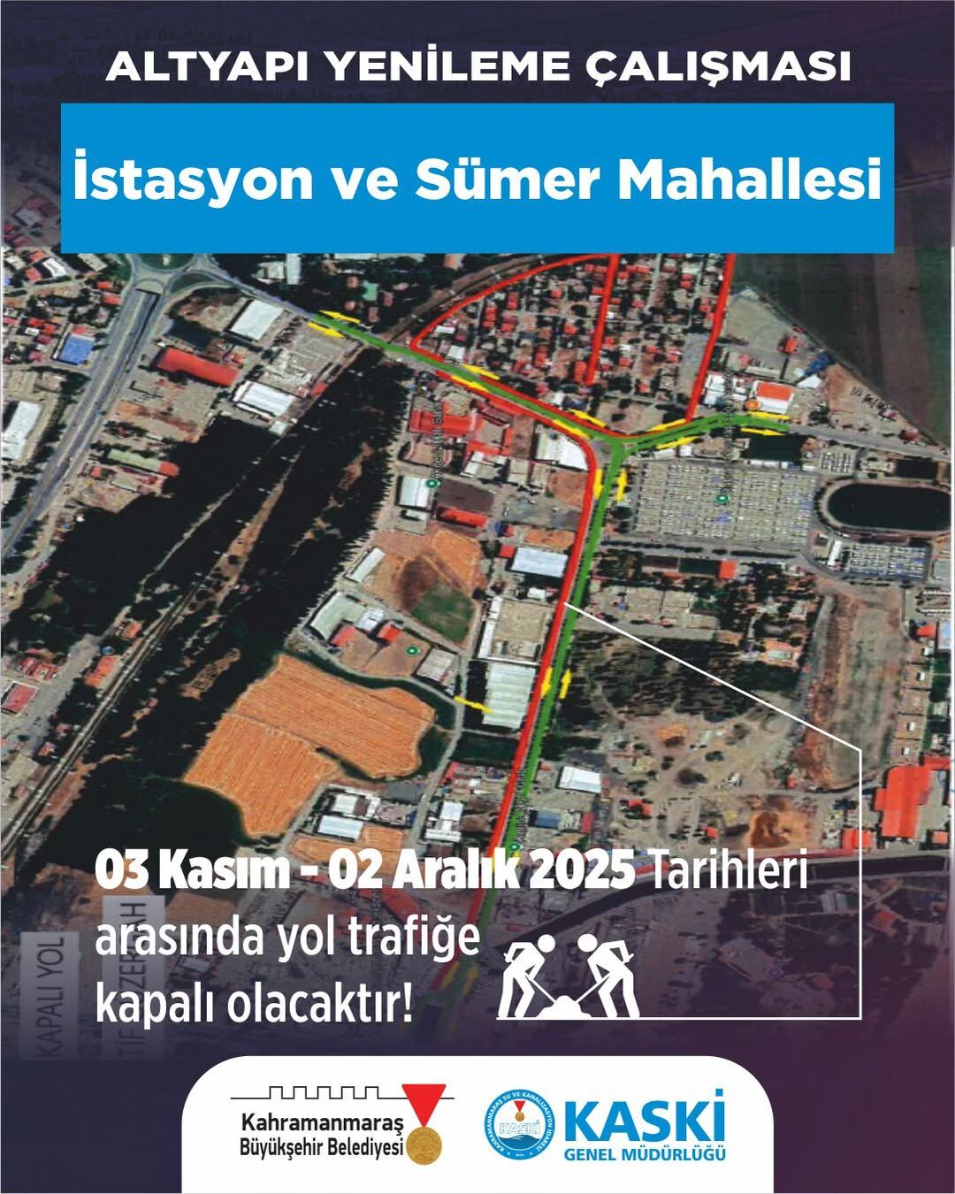 Kahramanmaraş’ta Bazı Cadde Ve Sokaklar Araç Trafiğine Kapandı (3)