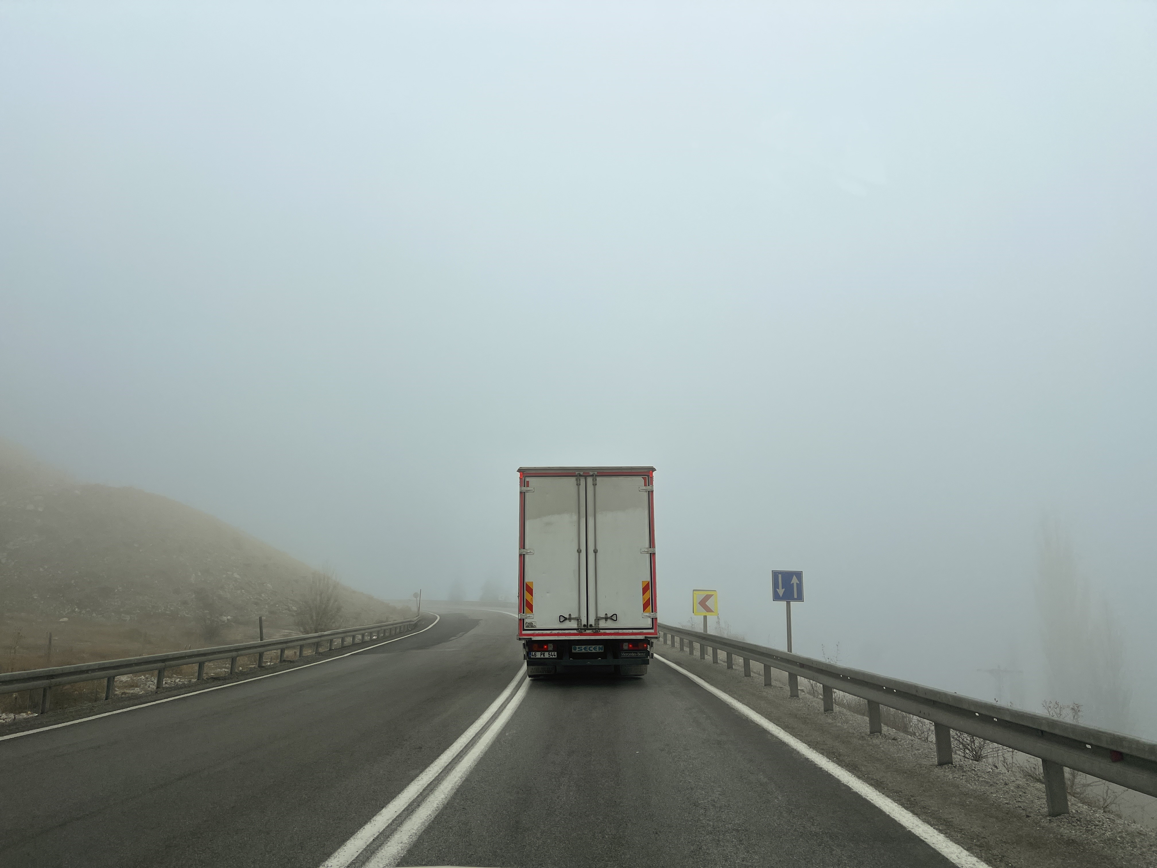 Kahramanmaraş'ta Görüş Mesafesi 20 Metreye Düştü (2)