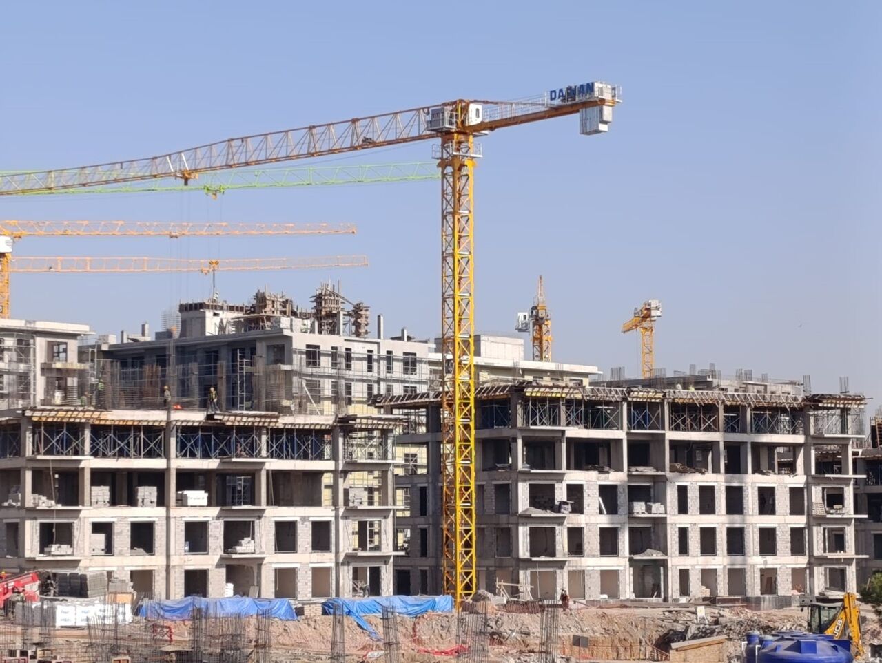 Kahramanmaraş’ta Onikişubat Stadyumu Yerine Deprem Konutları Yükseliyor (1)