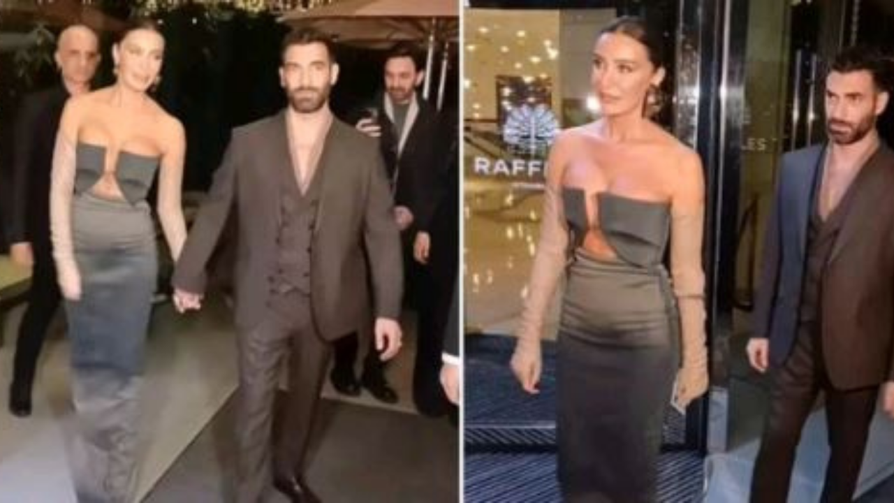 Sıla Lansmanda Hangi Kıyafeti Tercih Etti Gri Dekolteli Elbisesi Göz Kamaştırdı (1)