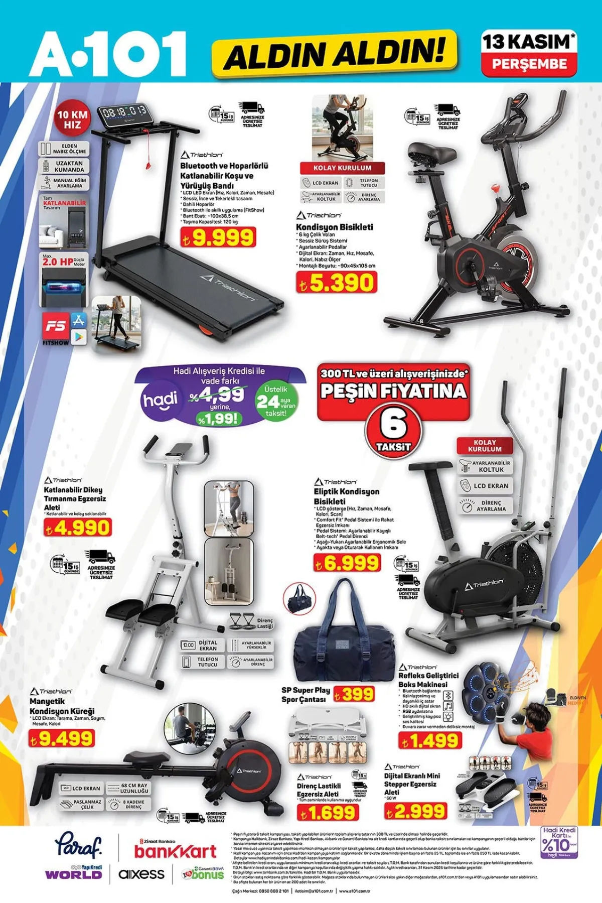 Sınırlı Sayıda A101’E Spor Ekipmanları Geliyor, Stoklar Tükenebilir! (17)