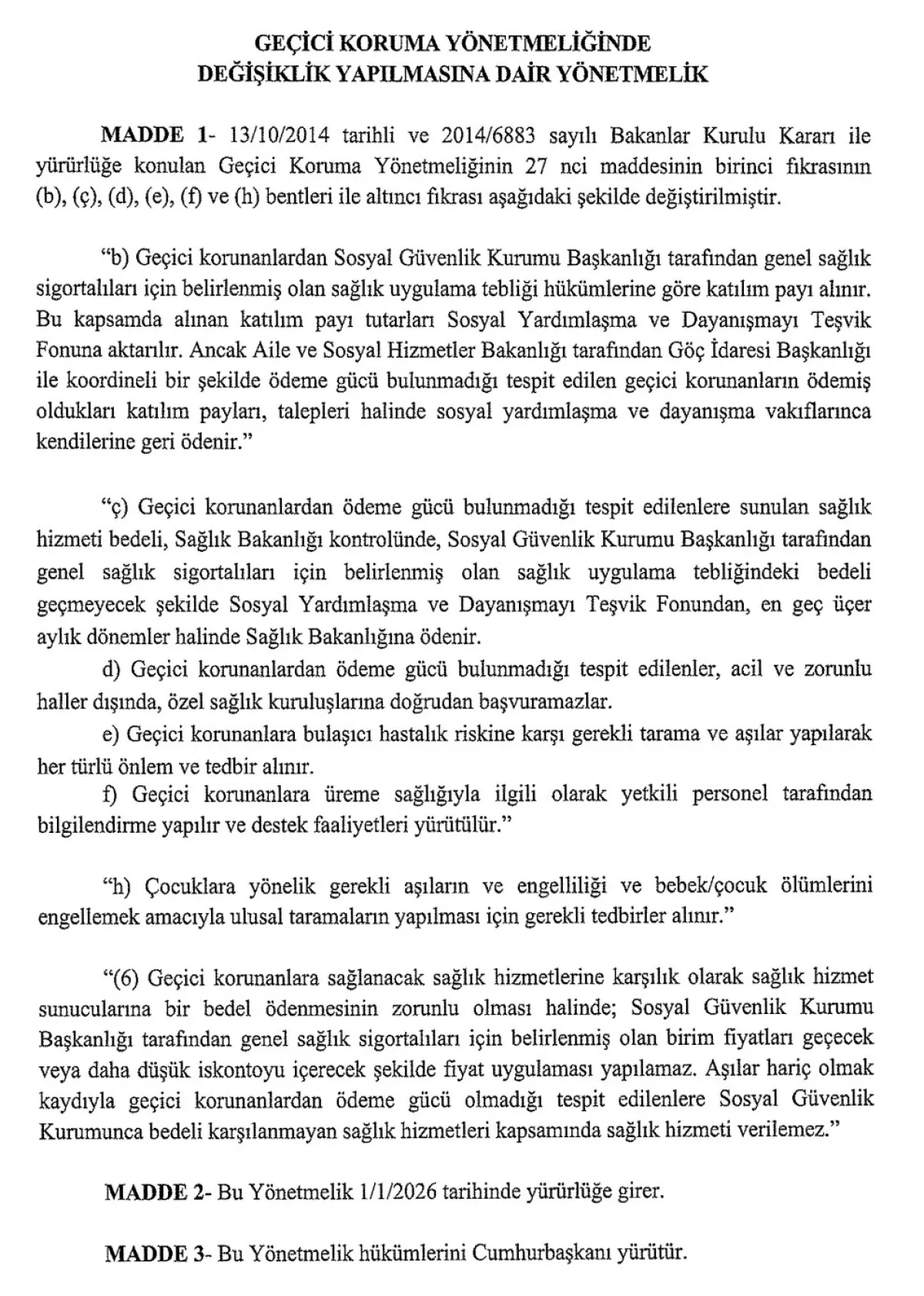 Türkiye’de Suriyelilere Ücretsiz Sağlık Dönemi Sona Eriyor