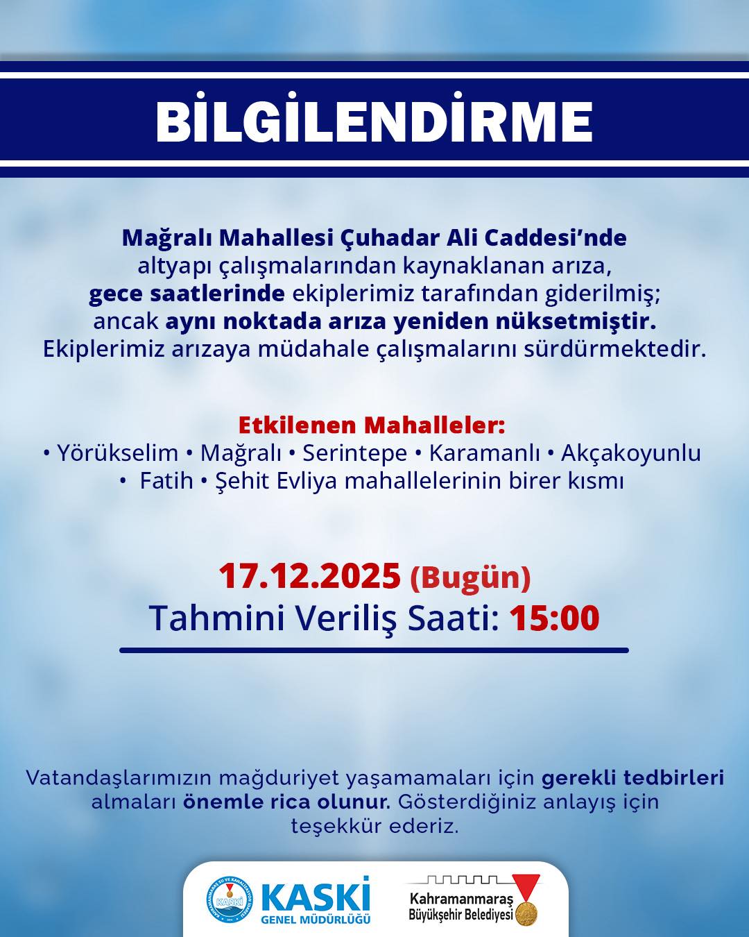 Kahramanmarasta-7-mahallede-su-kesintisi