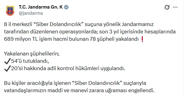 8 Ilde Siber Dolandırıcılık Operasyonu 689 Milyon Tl’lik Vurgun! (1)-1