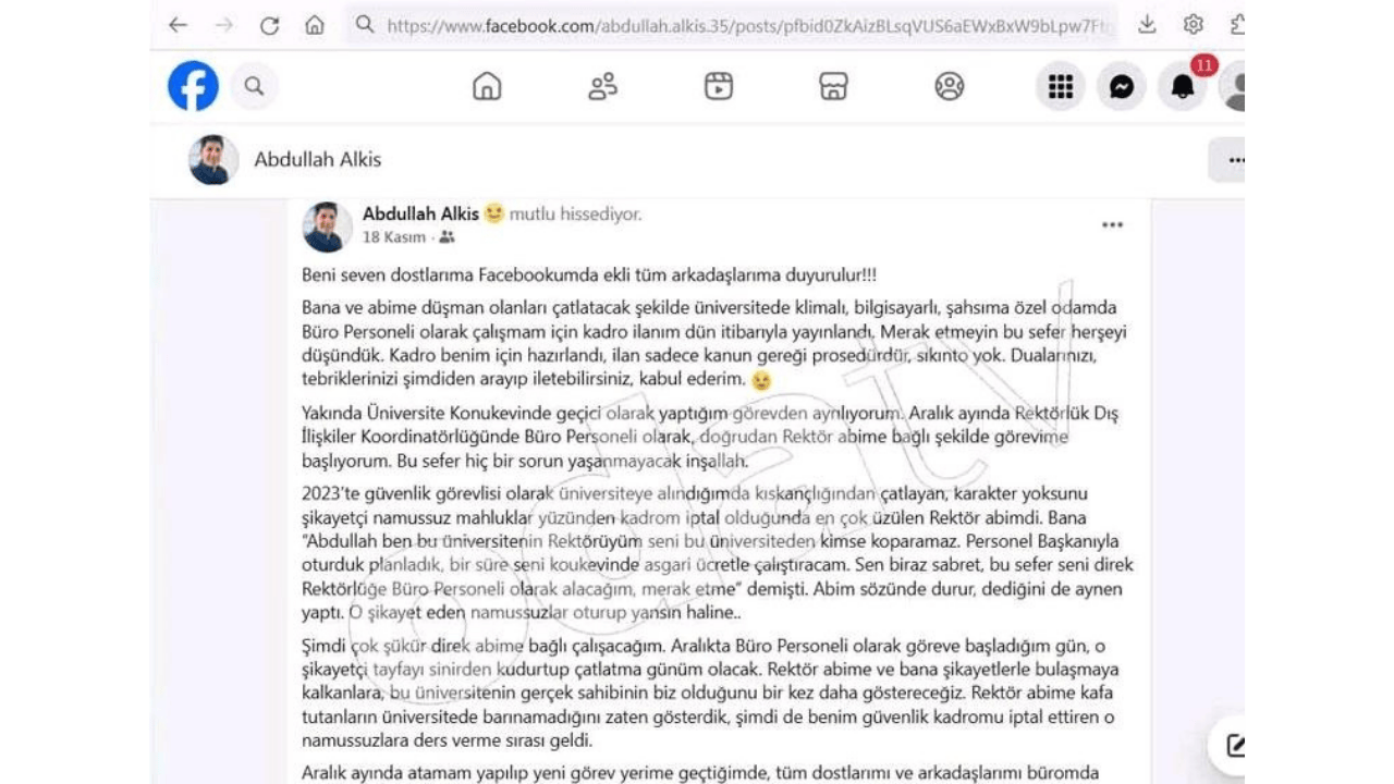 Abdullah Alkış Kimdir Şırnak Üniversitesi Rektörü Abdurrahim Alkış’ın Kardeşi