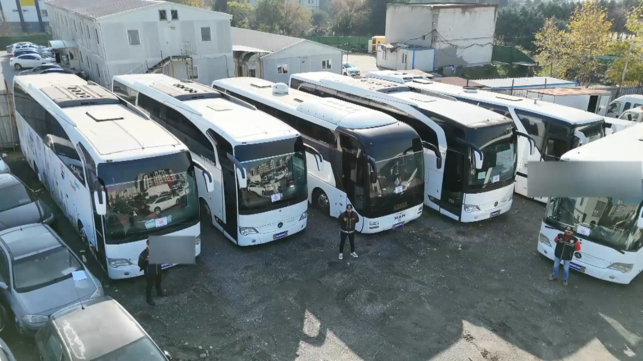 Hurda Otobüsleri Tamirli Gibi Sattılar 27 Kişilik Çete Çökertildi (7)