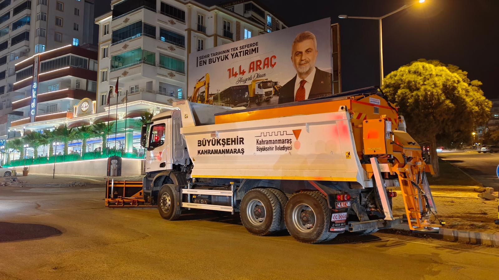 Kahramanmaraş’ta kar yağışı için hazırlıklar tamamlandı, ekipler sahada-1