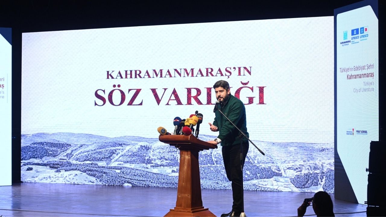 Kahramanmaraş Edebiyatıyla Artık Dünya Şehri Unesco Tescili Alındı