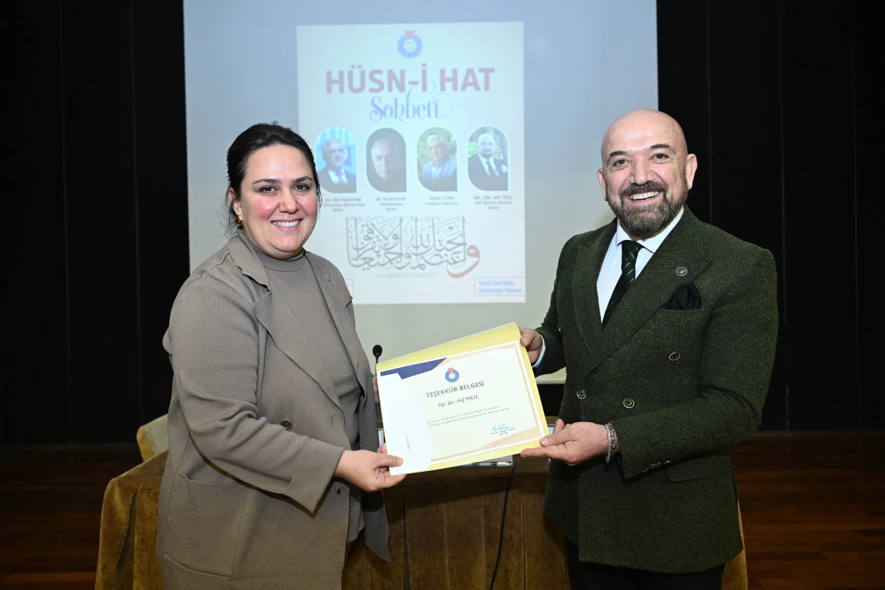 Kahramanmaraş Sütçü İmam Üniversitesi'nde Hüsn I Hat Sohbeti (3)