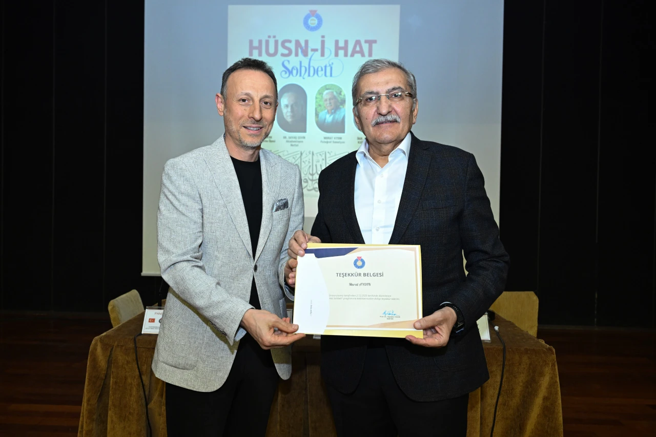 Kahramanmaraş Sütçü İmam Üniversitesi'nde Hüsn I Hat Sohbeti (4)