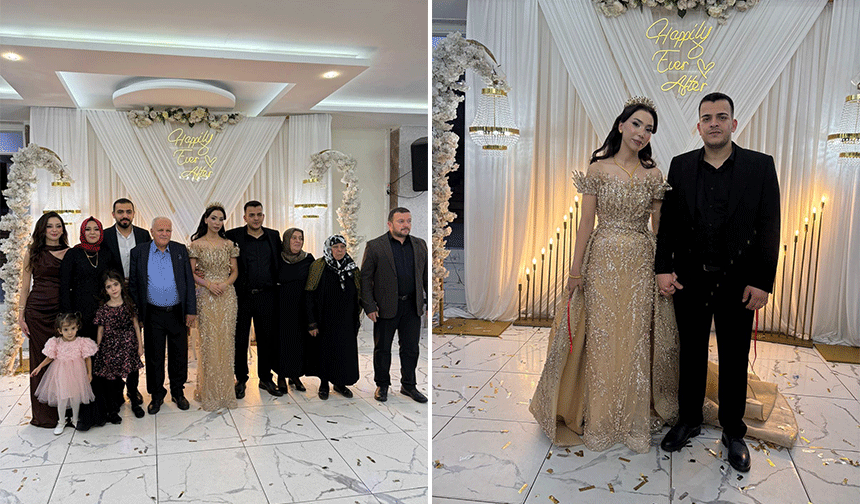 Kahramanmaraşlı Gazeteci Yaşar Erikli’nin oğlu Muhammet Batuhan Erikli nişanlandı