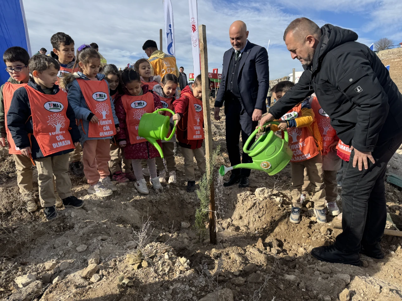 Kahramanmaraş’ta 30 Bin Fidan Toprakla Buluştu (3)