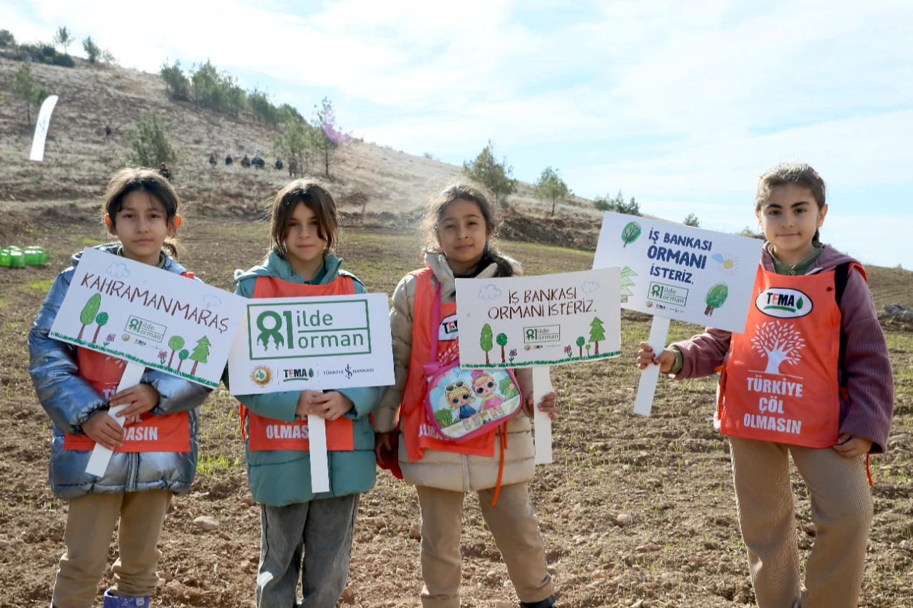 Kahramanmaraş’ta 30 Bin Fidan Toprakla Buluştu (5)-1