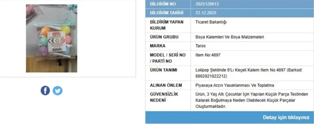 Kahramanmaraş’ta Çocuklar Için Tehlikeli Kırtasiye Ürünü Toplatılıyor (1)