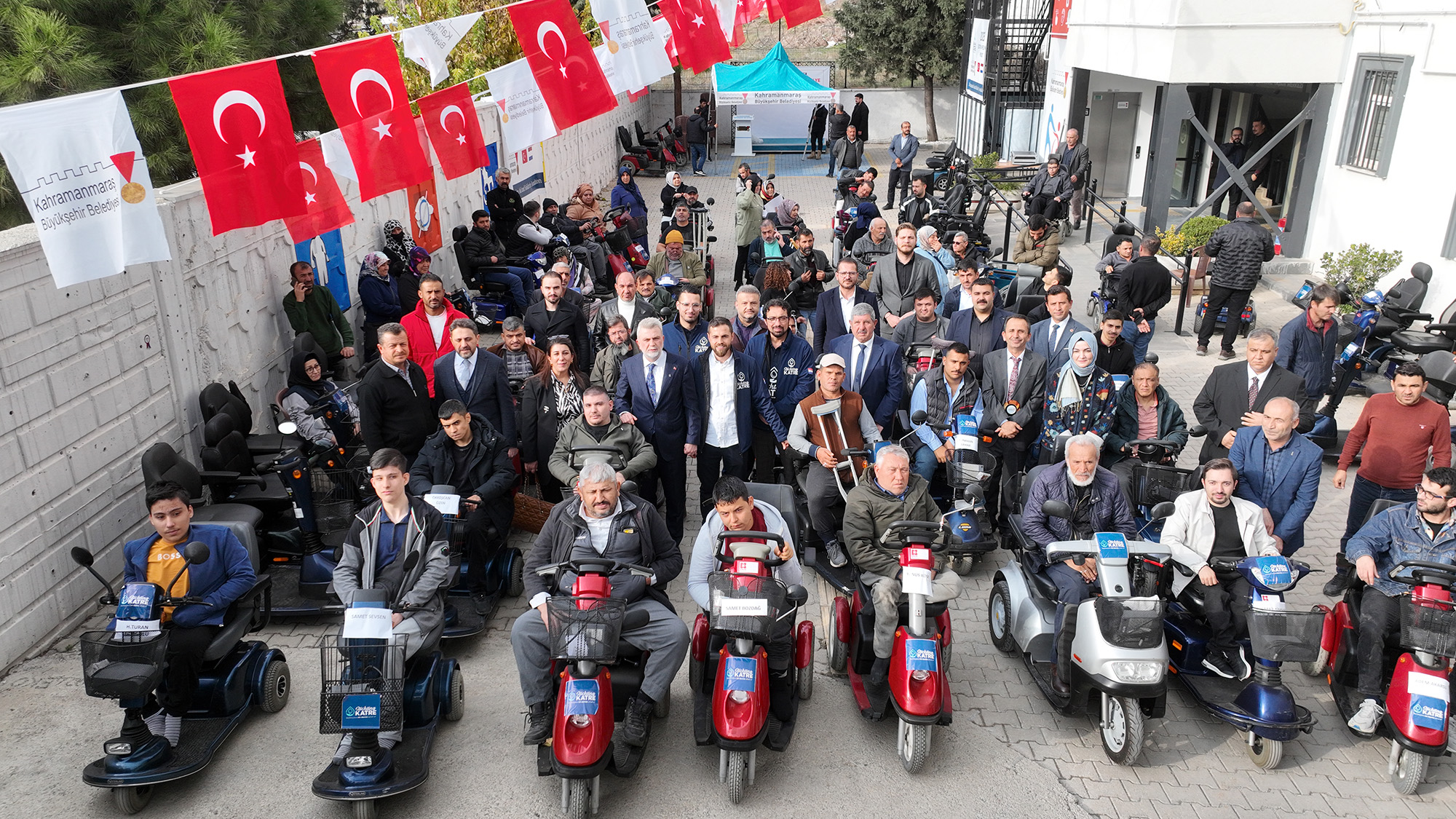 Kahramanmaraş’ta Engelliler İçin Tekerlekli Sandalye Dağıtıldı (3)