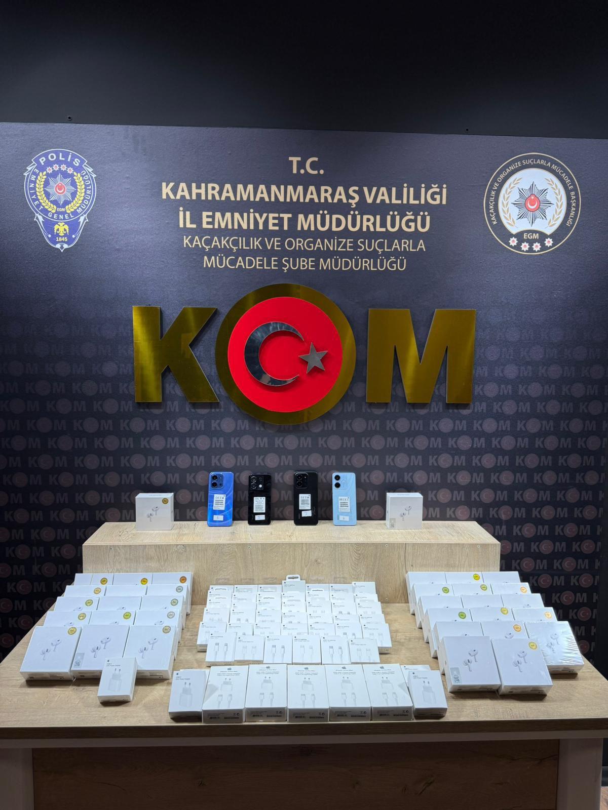 Kahramanmaraş’ta Kaçakçılık Operasyonu Binlerce Kaçak Ürün Ele Geçirildi-3