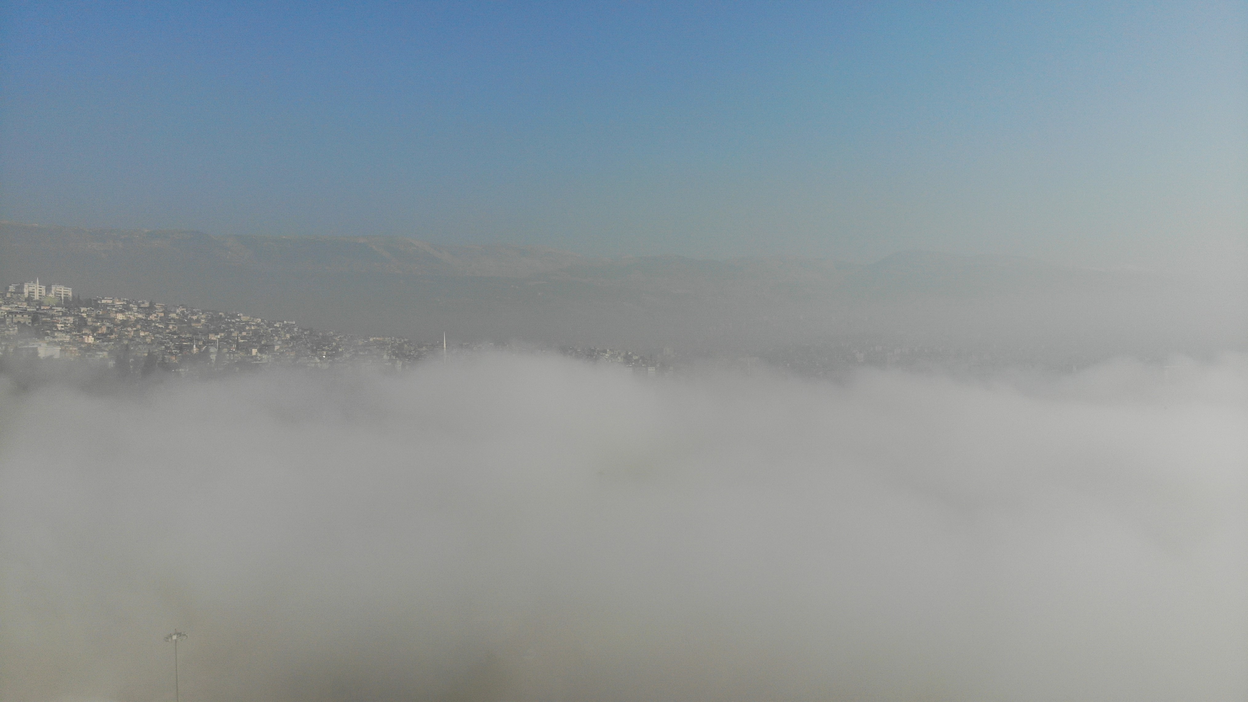 Kahramanmaraş’ta Yoğun Sis Etkili Oldu (3)