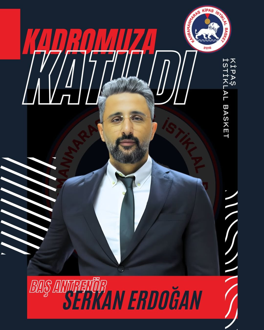 Serkan Erdoğan, İstiklal Basketbol’un Yeni Baş Antrenörü Oldu (1)