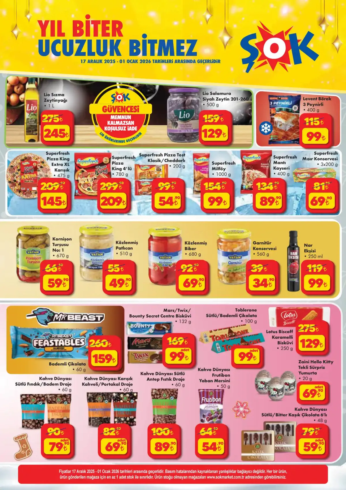 Şok Market Rafları Yılbaşı Ürünleriyle Dolu 17 Aralık Aktüel Kampanyası Başladı (6)
