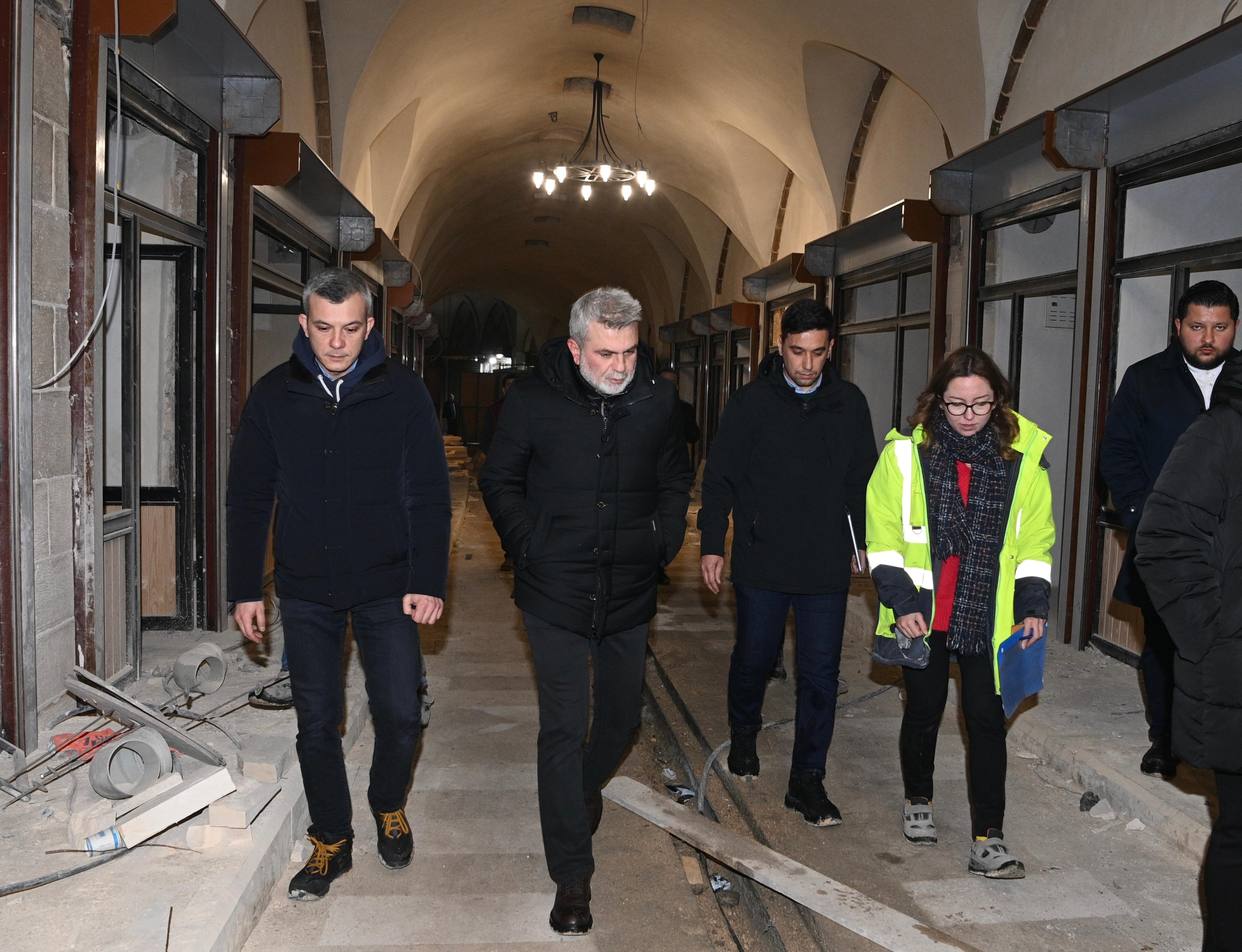 Kahramanmaraş Tarihi Kapalı Çarşı Şubat’ta Yeniden Açılıyor