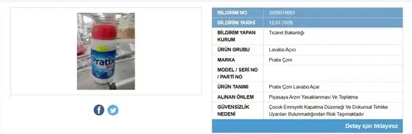 Kahramanmaraş’ta Bir Temizlik Ürününün Satışı Daha Yasaklandı-1