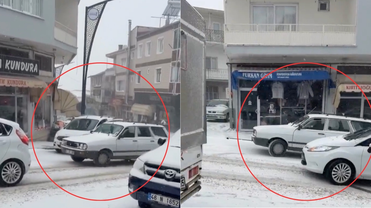 Kahramanmaraş’ta karda yokuş çıkan Toros sosyal medyada gündem oldu