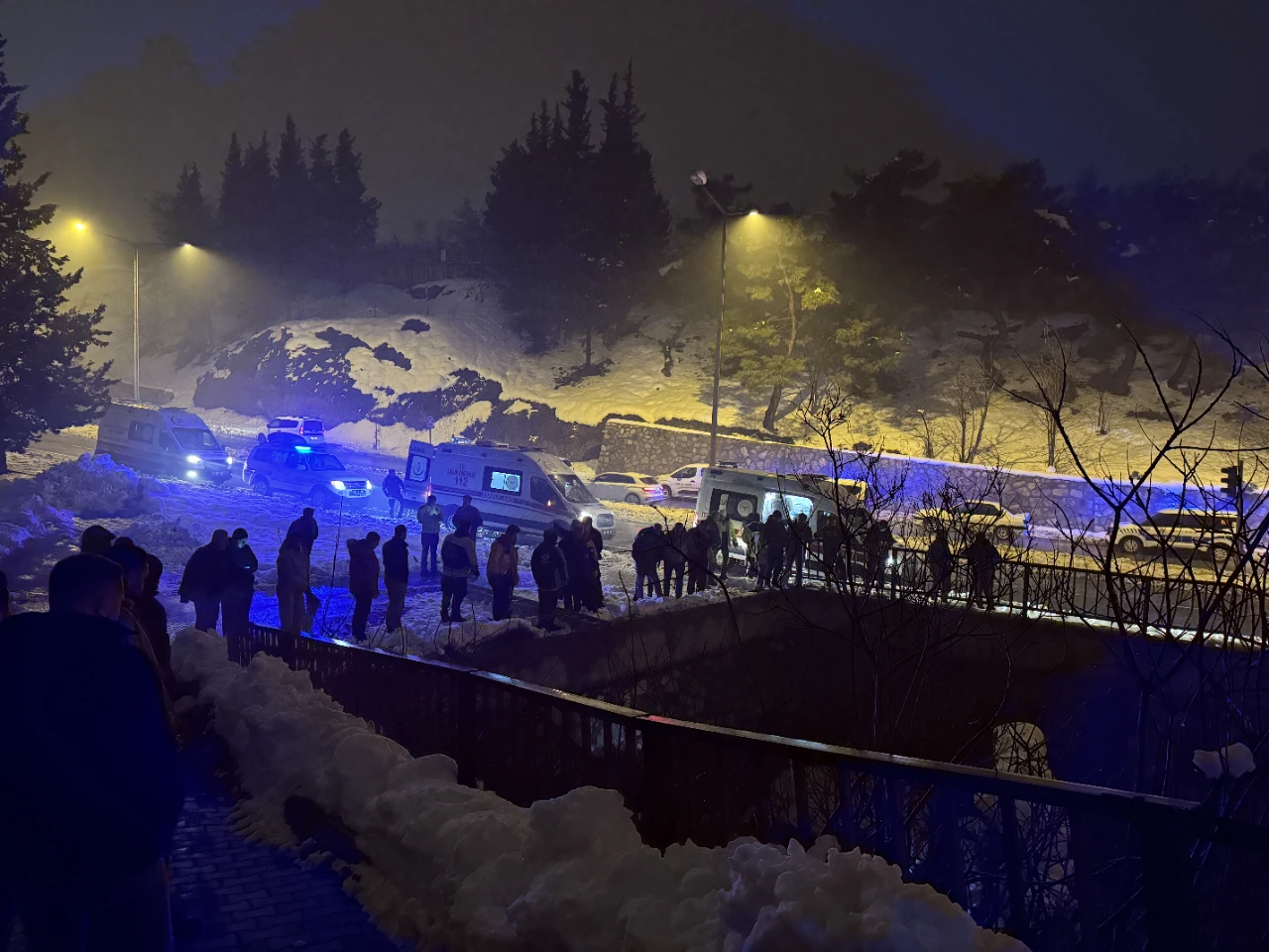 Kahramanmaraş’ta Köprüden Uçan Otomobil Kazasında Genç Can Verdi (3)