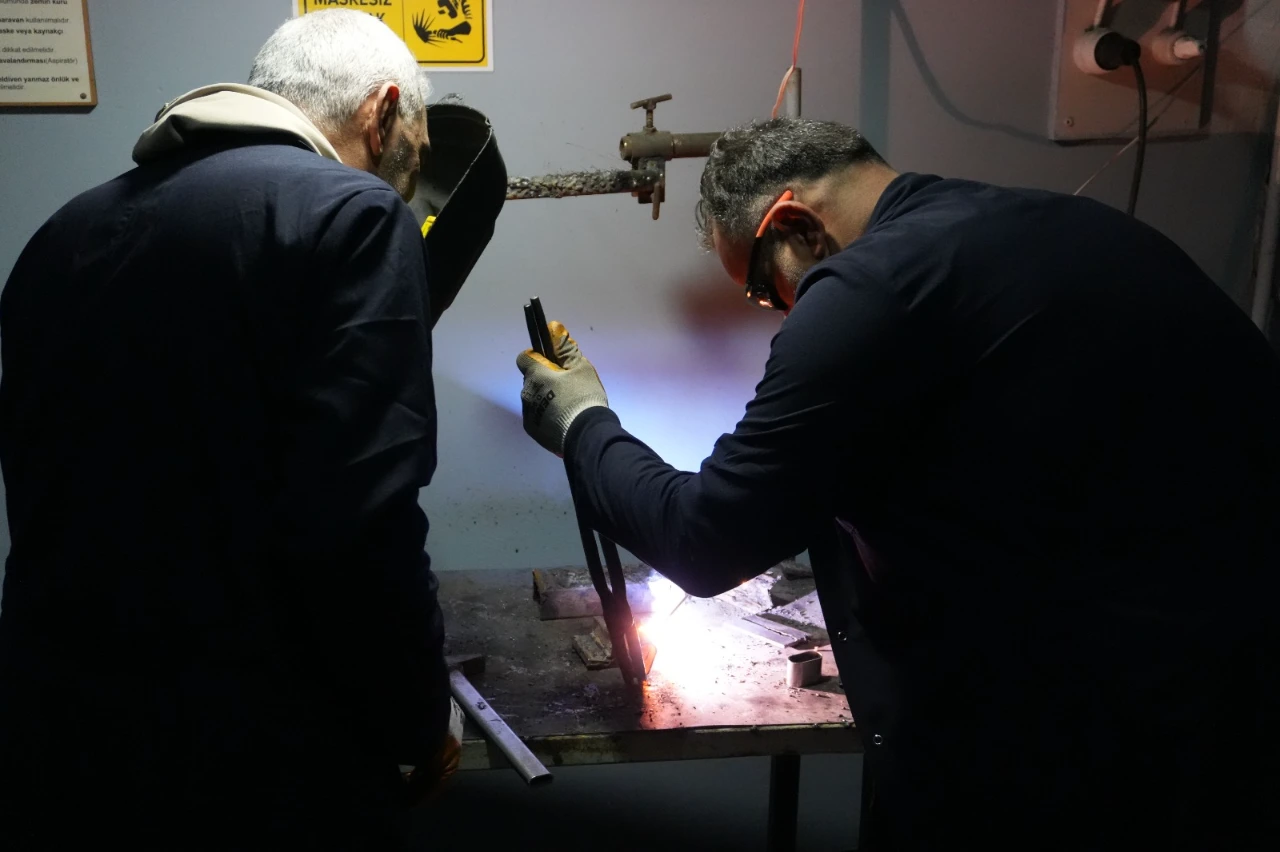 Kahramanmaraş’ta Mesleki Eğitimde Sanayi Iş Birliği Kaynakçılık Kursu Başladı (1)