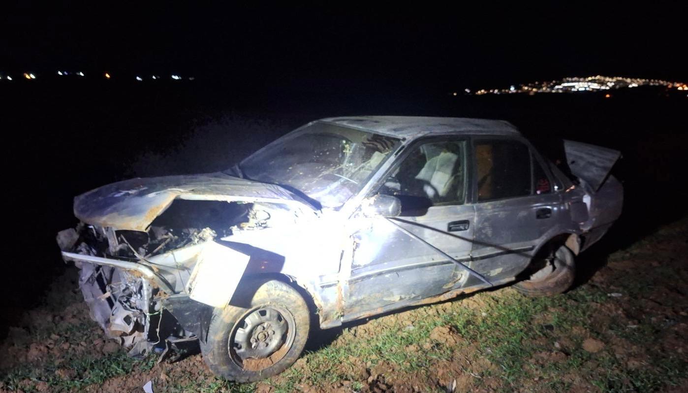 Kahramanmaraş’ta Otomobil Takla Attı Sürücü Araçta Sıkıştı