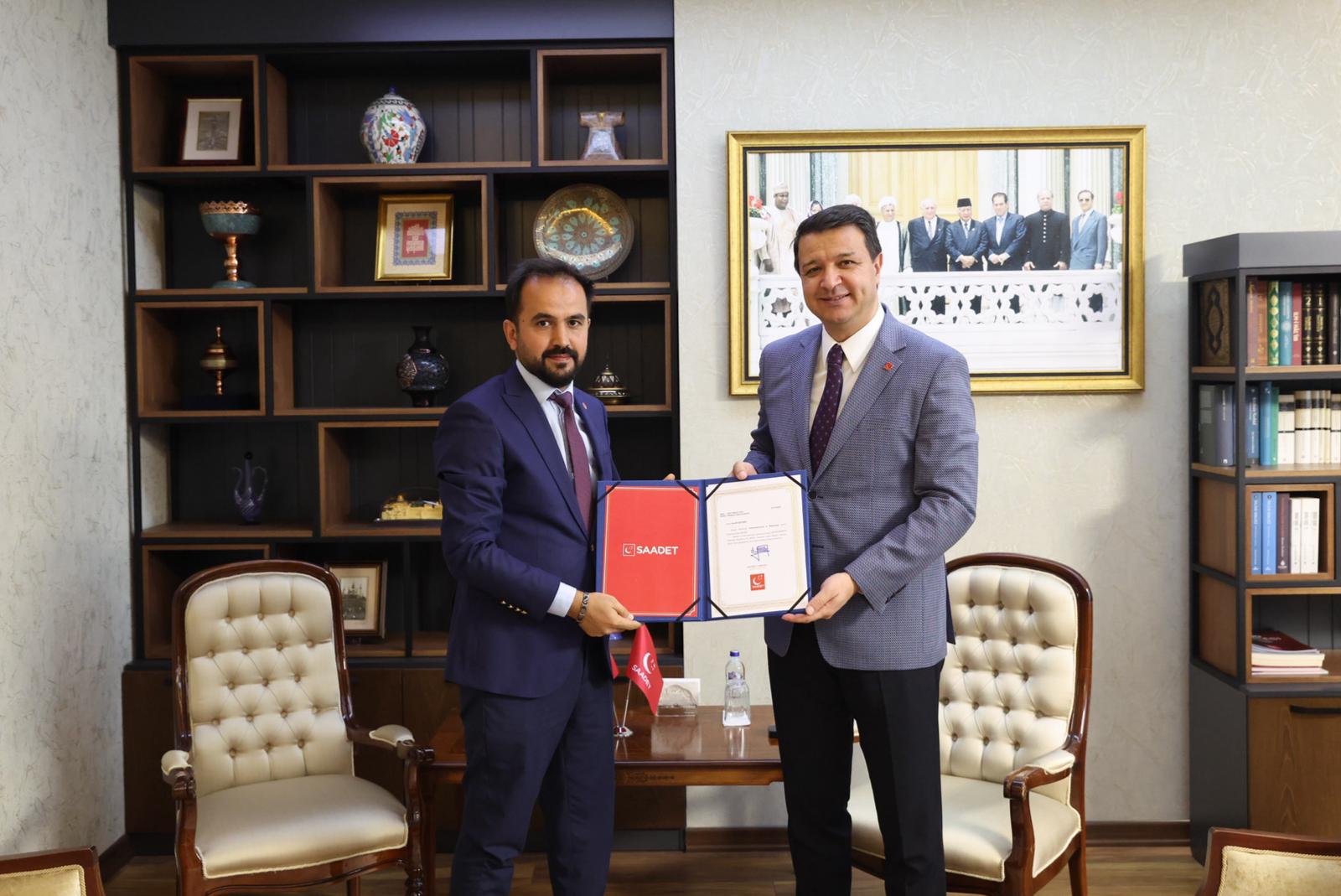 Saadet Partisi Kahramanmaraş İl Başkanı İsrafil Öztürk Oldu (2)