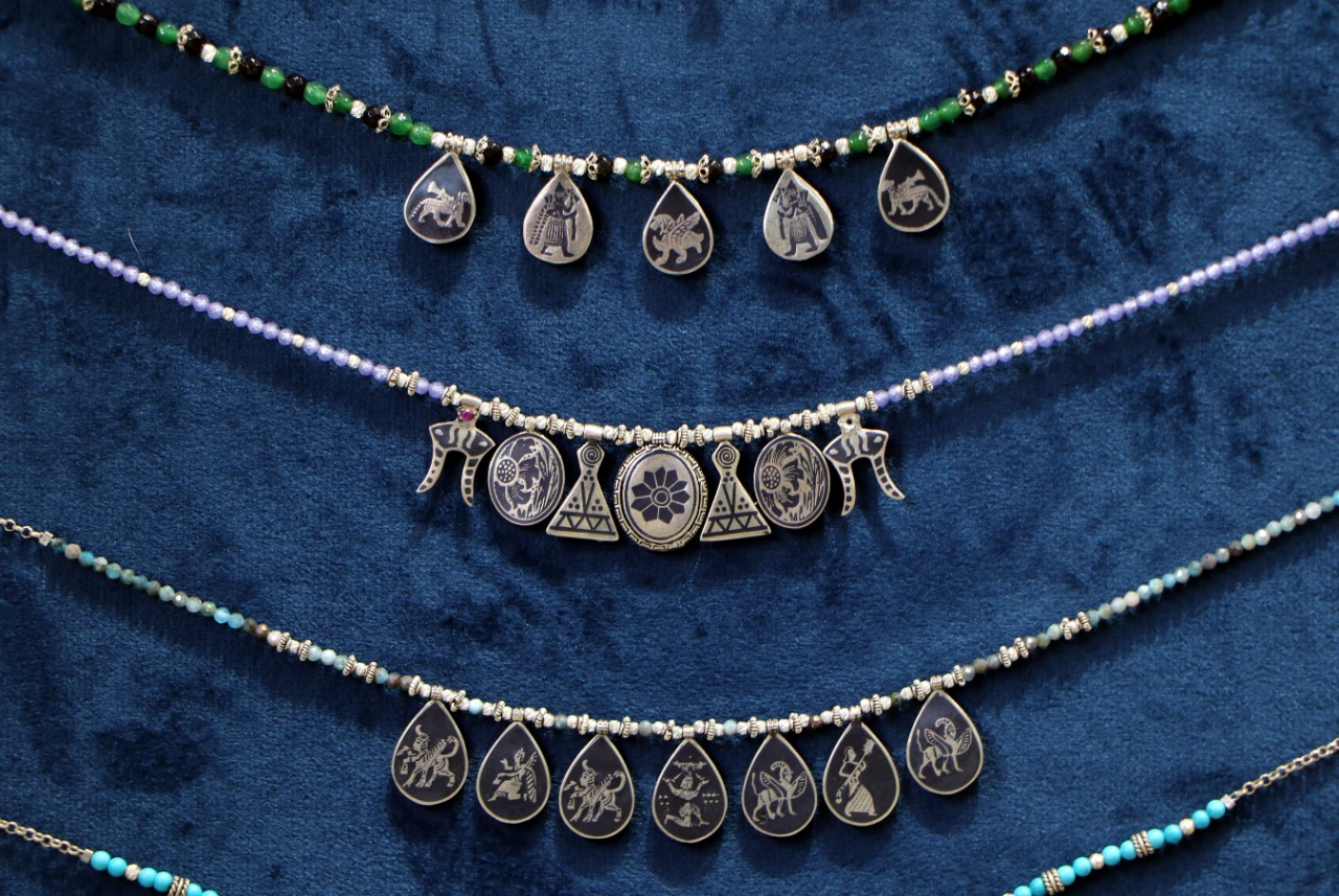 44 Yıllık Usta Savat Sanatını Gençlere Öğretiyor (9)